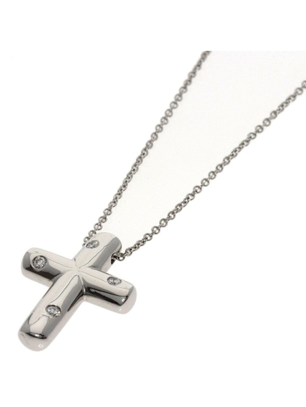 Tiffany & Co cross Diamond Necklace